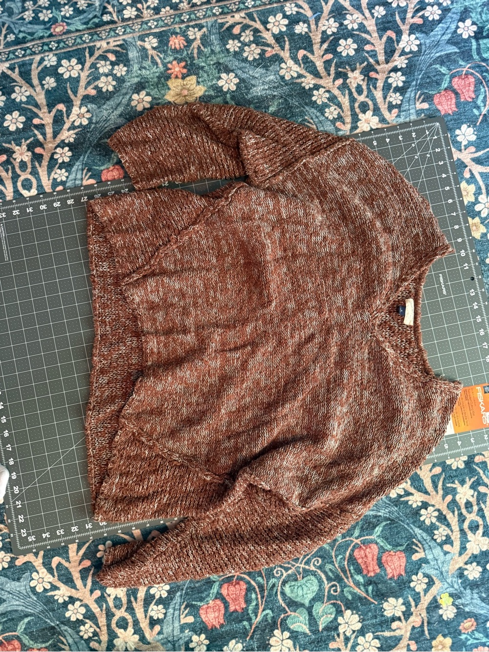 Brown oversized sweater